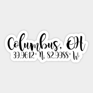 Columbus, Ohio Sticker